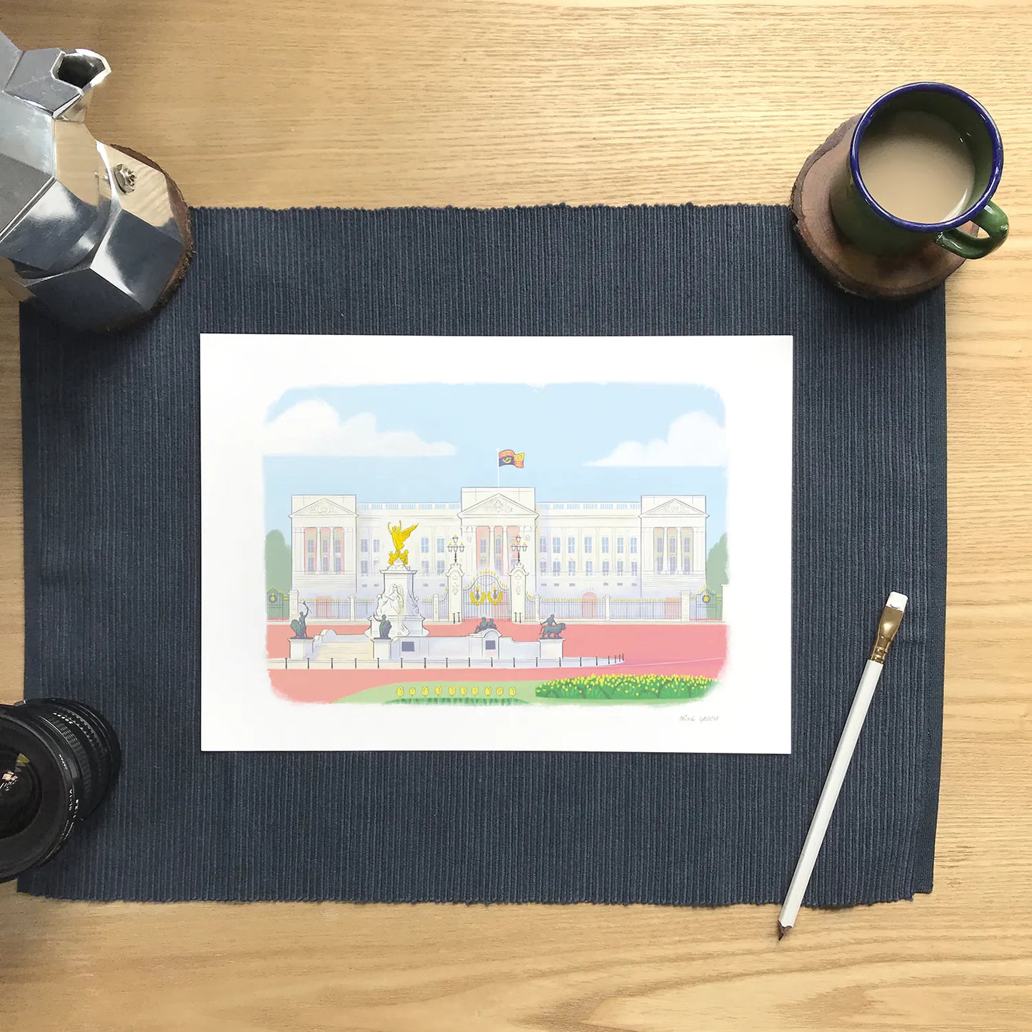 Buckingham Palace London Art Print