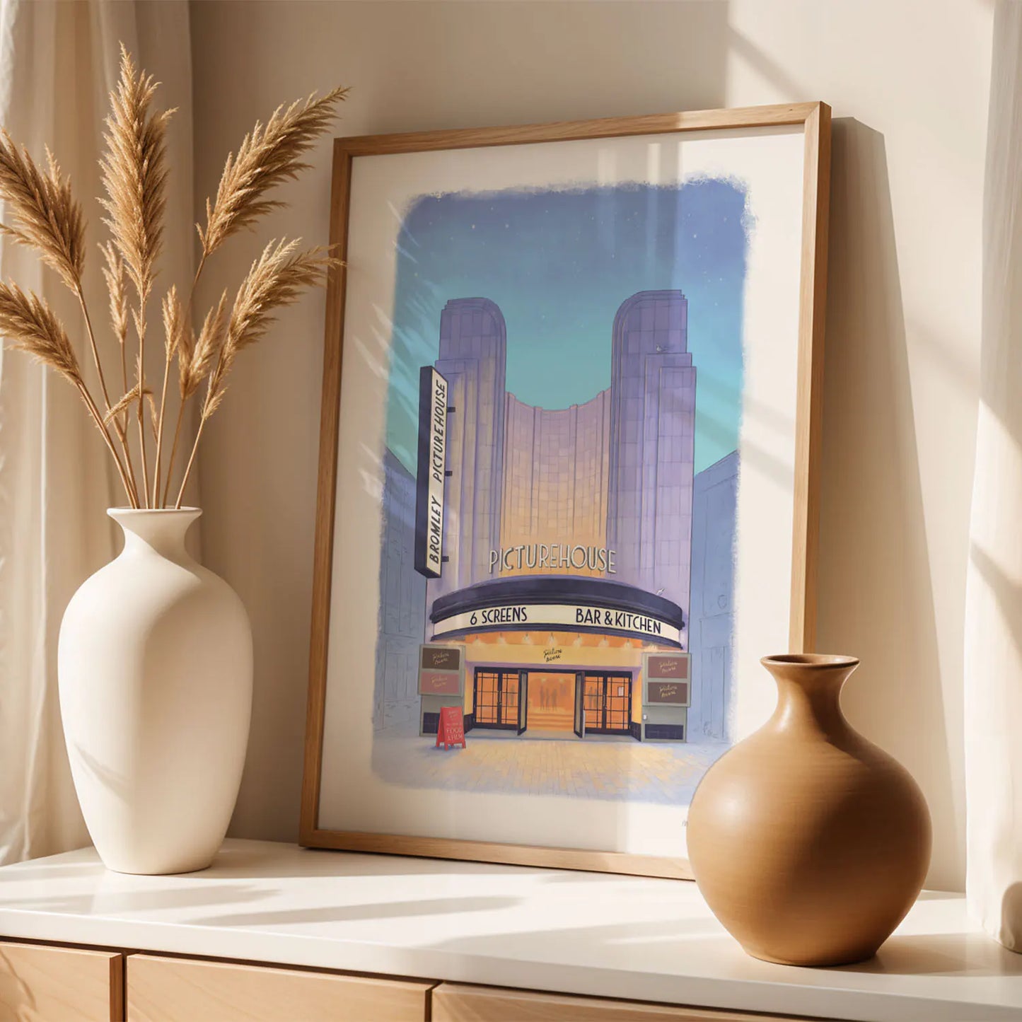 Bromley Picturehouse London Art Print