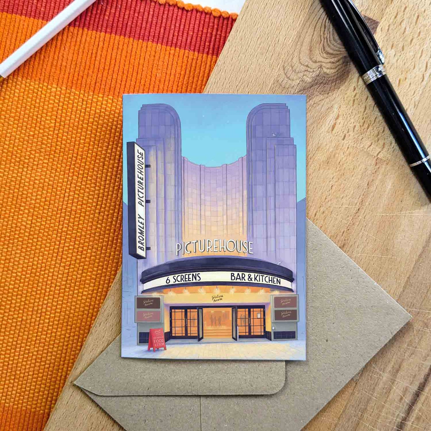 Bromley Picturehouse, London Greetings Card
