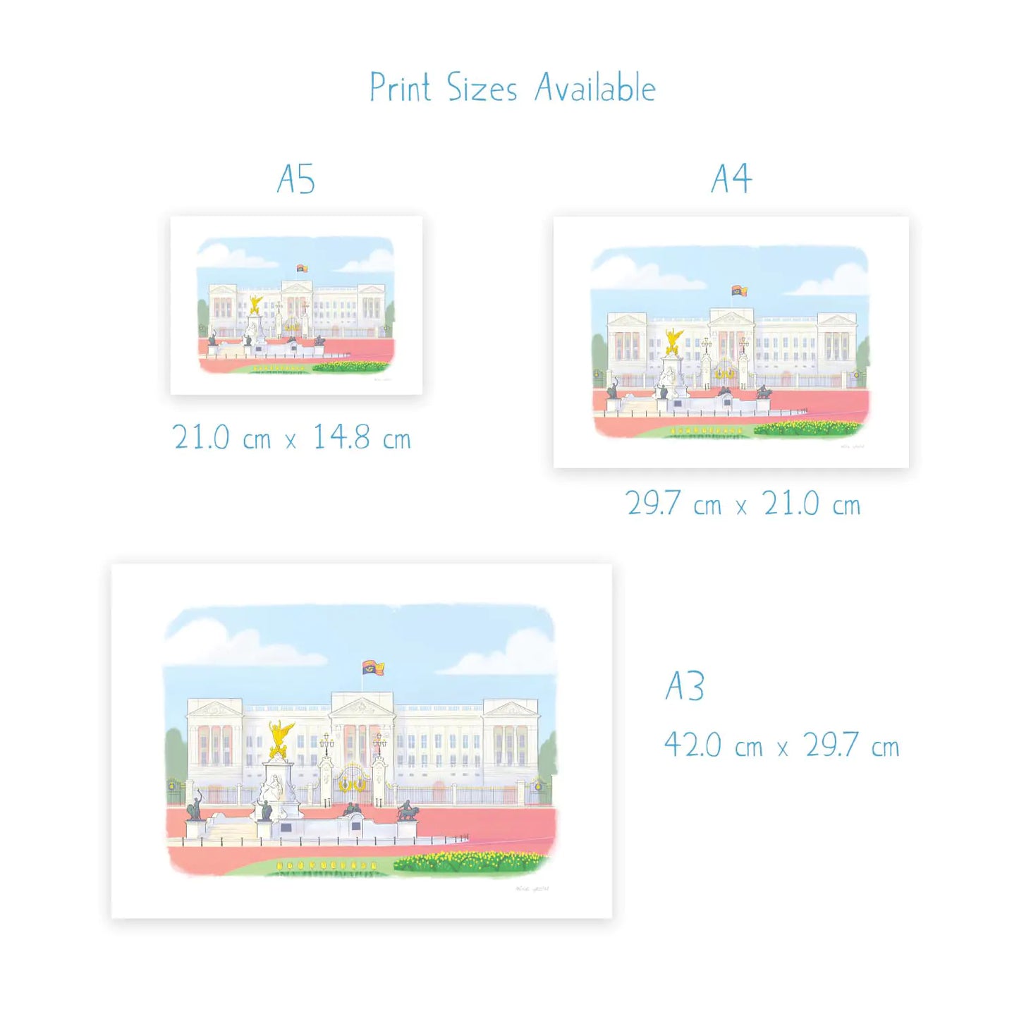 Buckingham Palace London Art Print