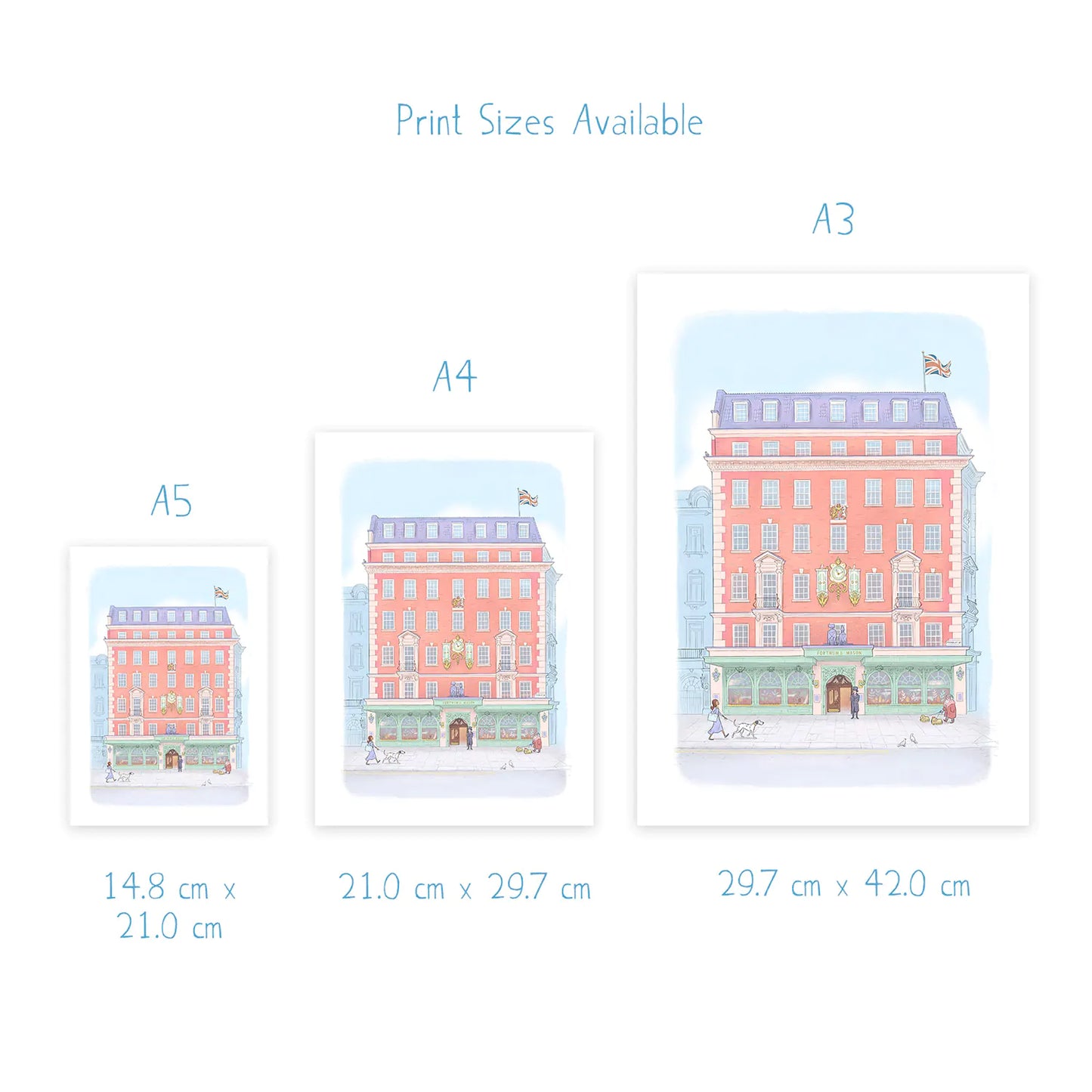 Fortnum & Mason London Art Print