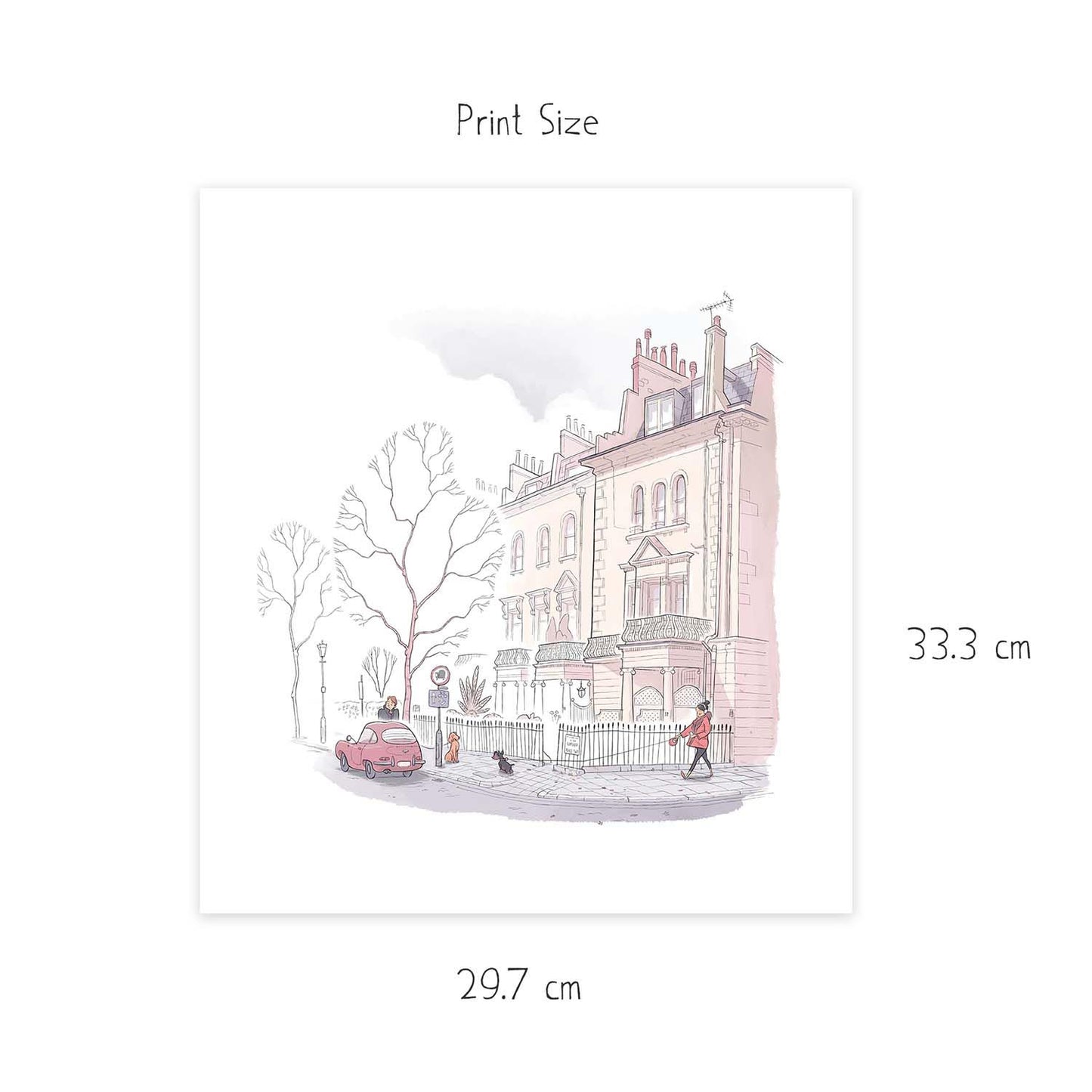 Limited Edition 'Just Around the Corner' Print