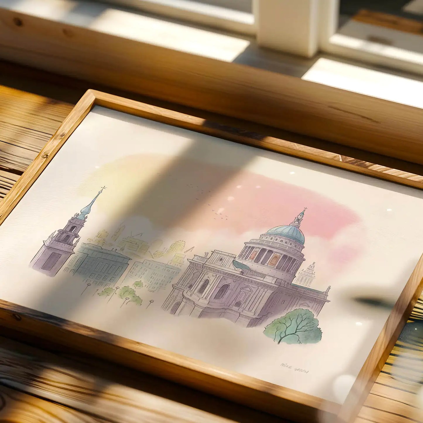 St Paul's Skyline London Art Print