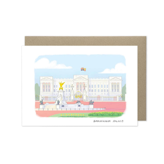 Buckingham Palace, London Greetings Card