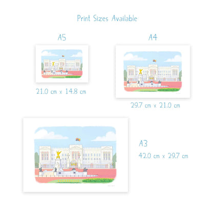 Buckingham Palace London Art Print