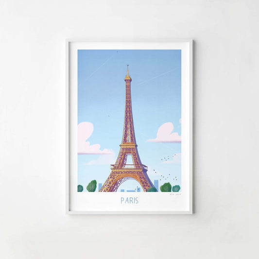 The Eiffel Tower Paris Print