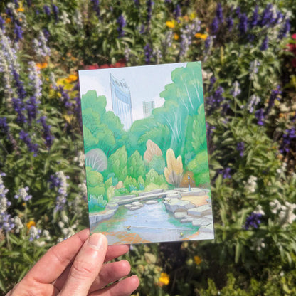 Elephant Park, London Greetings Card