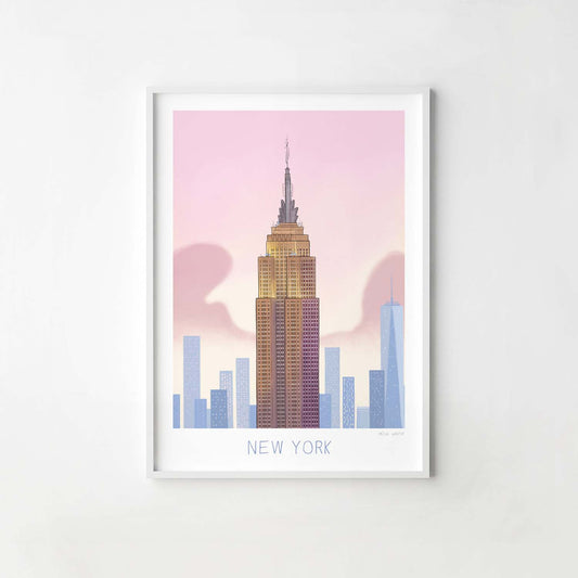 Empire State Building New York Print