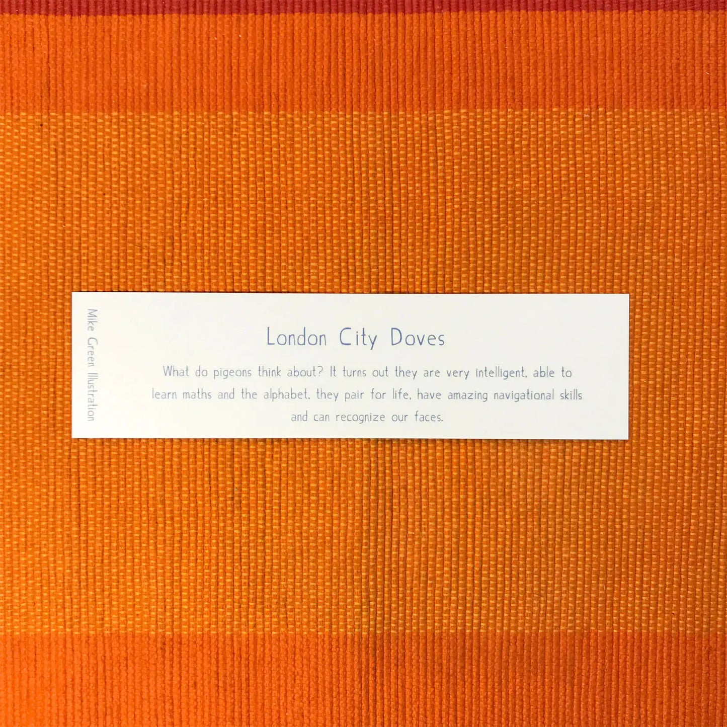 London City Doves Bookmark (Design 1)