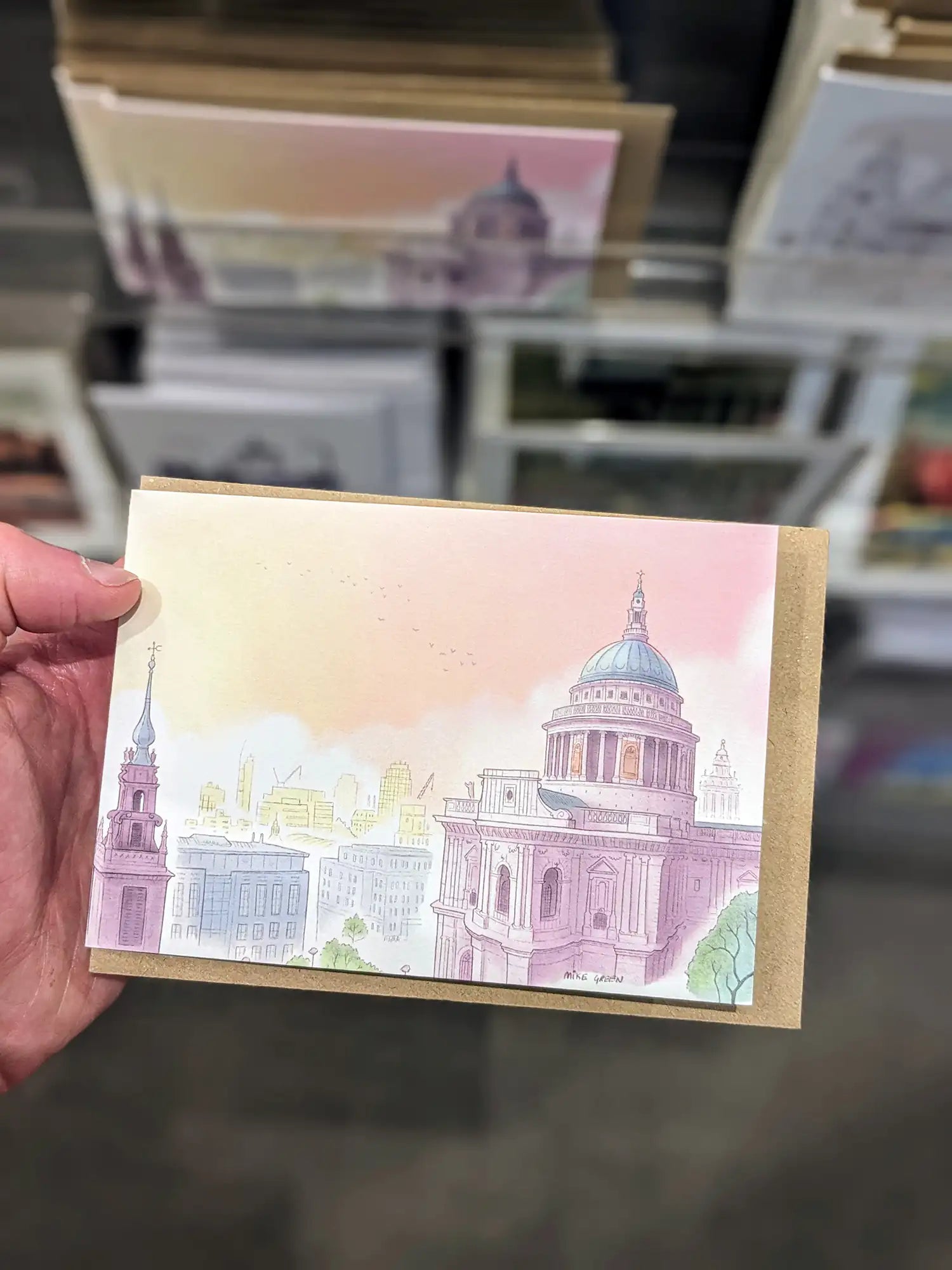 St Pauls Greetings Card